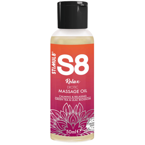 Stimul8 3 x 50ml Sensual Body Massage Oil Box - Massage Oils and Lubricants