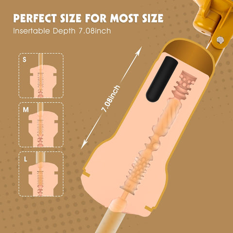 Kelsi Realistic Vagina Vibrating Cup by Chisa - Masturbators and Strokers