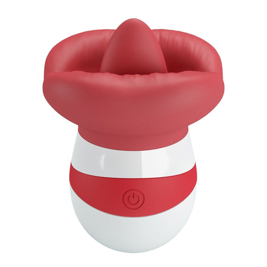 Baile The Flaming Lips Mina Clitoral Vibrator (Red/White)