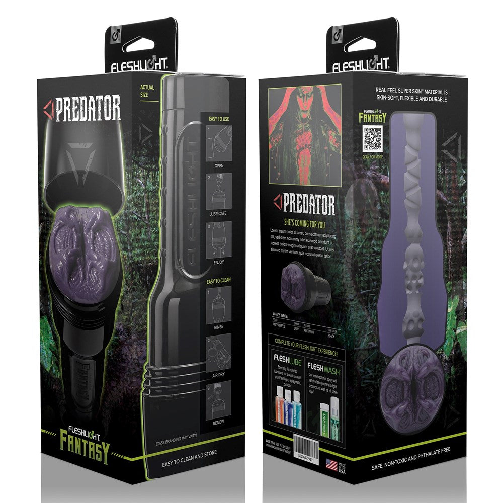 Fleshlight Fantasy Predator Male Masturbator - Masturbators and Strokers