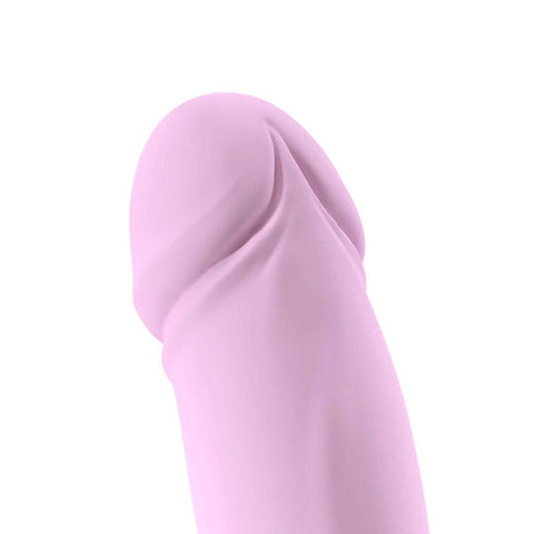 HEART THROBBER USB Rechargeable Vibrating Dong - Vibrating Dildos