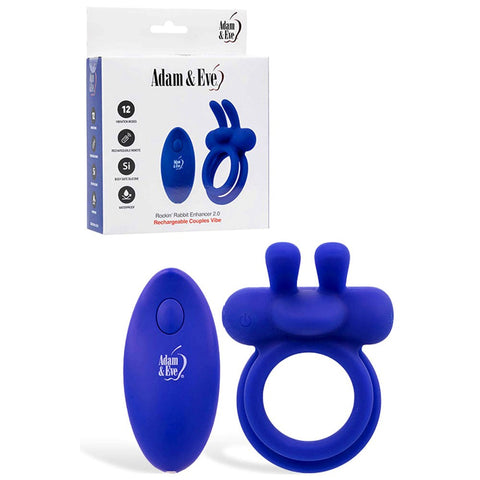 ROCKIN RABBIT 2.0 Cock Ring with Wireless Remote - Vibrating Cock Rings