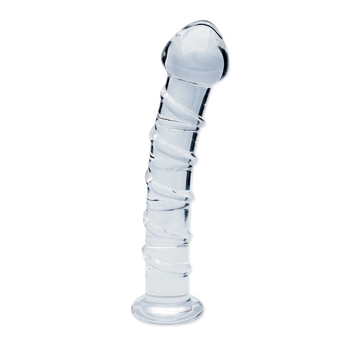 Glass Dildo Seraphic Spiral by Creative Conceptions - Glass Sex Toys