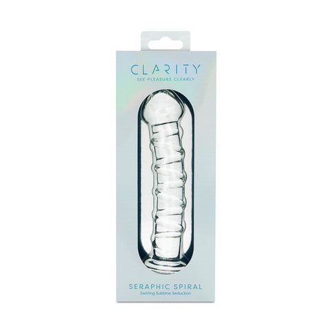 Glass Dildo Seraphic Spiral by Creative Conceptions - Glass Sex Toys