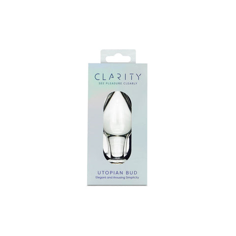 Glass Dildo Utopian Bud by Creative Conceptions - Glass Sex Toys