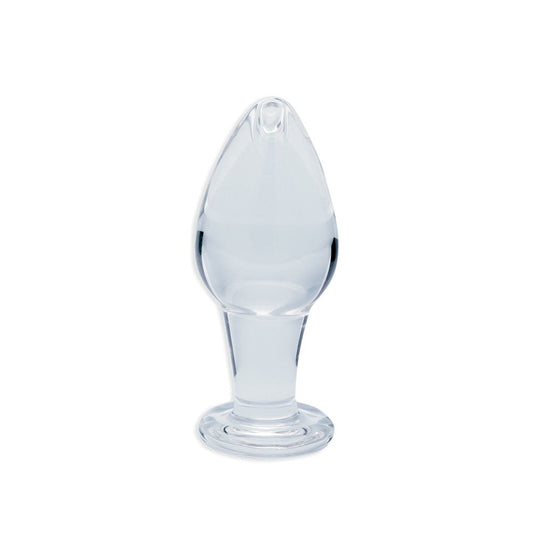 Creative Conceptions Clarity Utopian Bud Glass Butt Plug