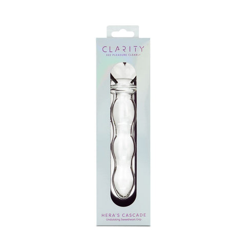 Glass Dildo Hera's Cascade by Creative Conceptions - Glass Sex Toys