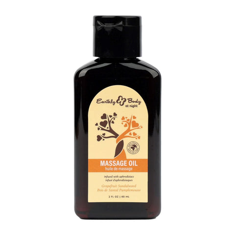 Hemp Seed Scented Adult Massage Oil by Earthly Body - Massage Oils and Lubricants