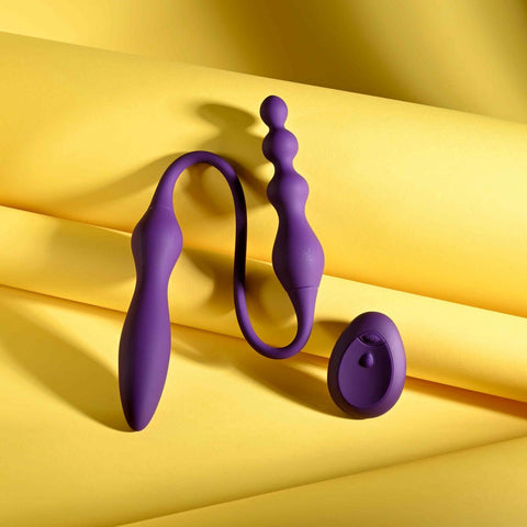 Playboy Pleasure THIS & THAT Dual Ended Vibrator - Anal Vibrators