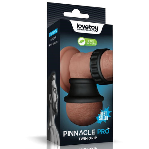 Twin Grip Stretcher Ball by Lovetoy - Ball and Cock Toys