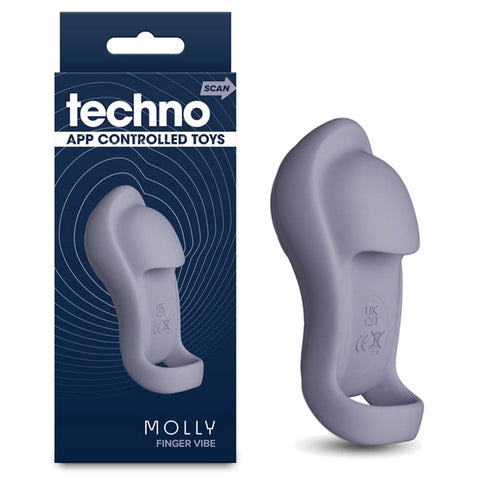 Techno Molly Finger Vibrator by NS Novelties - Finger and Tongue Vibrators