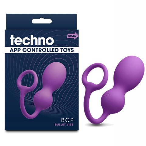 Techno Bop Violet Love Egg by NS Novelties - Love Eggs and Kegel Exercisers