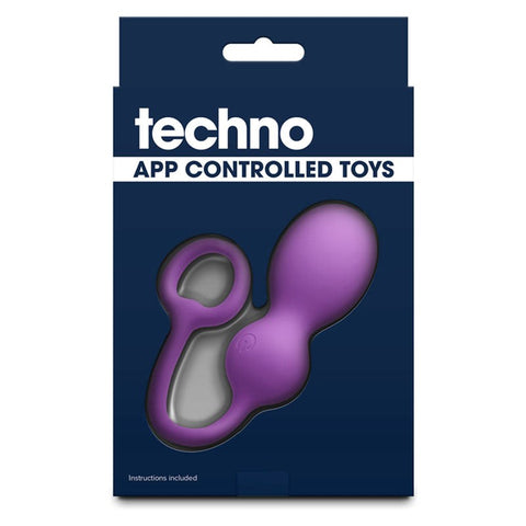 Techno Bop Violet Love Egg by NS Novelties - Love Eggs and Kegel Exercisers