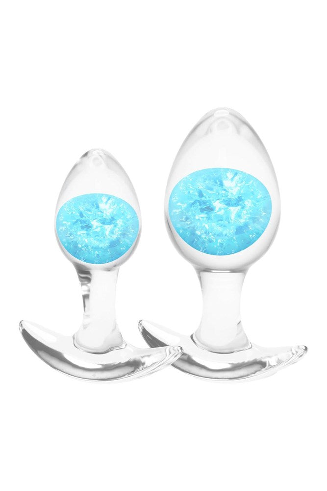 NS Novelties Glams Cosmic Butt Plugs Set of 2 Sizes - Butt Plugs