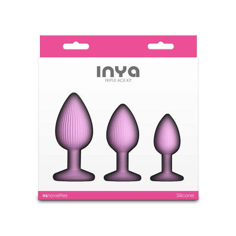 INYA Triple Ace Butt Plug Kit by NS Novelties - Butt Plugs