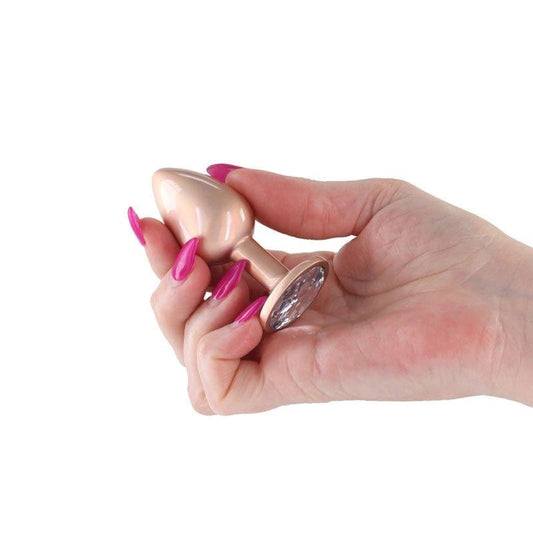 NS Novelties Rear Assets Iridescent Small Butt Plug