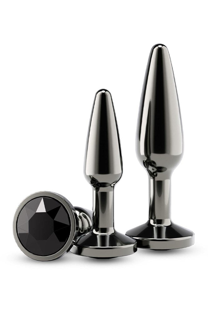 NS Novelties Rear Assets Tapered Trainer Metal Butt Plugs Set - Butt Plugs