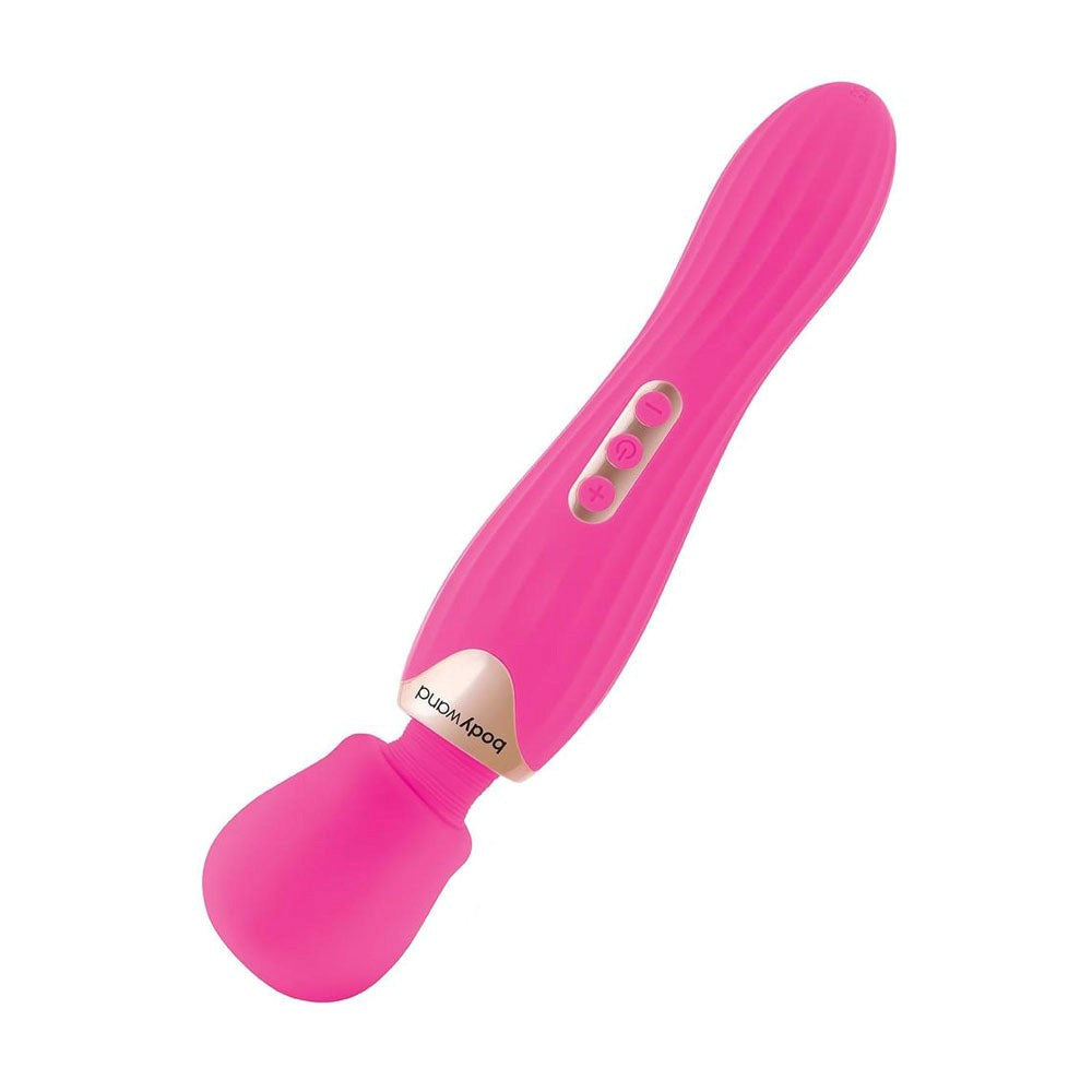 Xgen Bodywand RUMBLE Rechargeable Personal Massager Hot Pink - Body Wands
