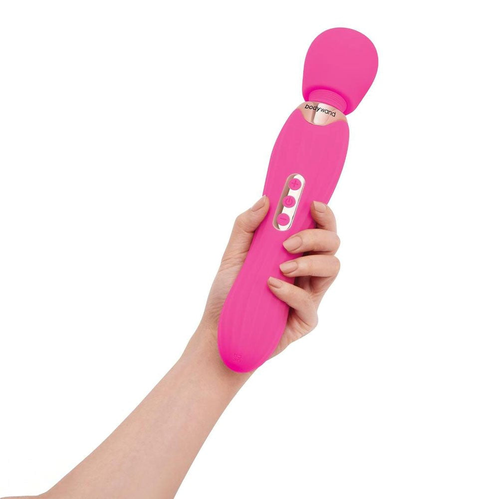 Xgen Bodywand RUMBLE Rechargeable Personal Massager Hot Pink - Body Wands