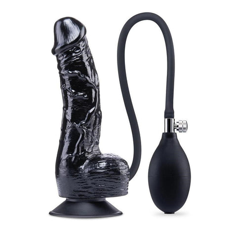 Size Up Inflatable Dildo with Balls Inflatable Dong - Inflatable Dildos and Vibrators