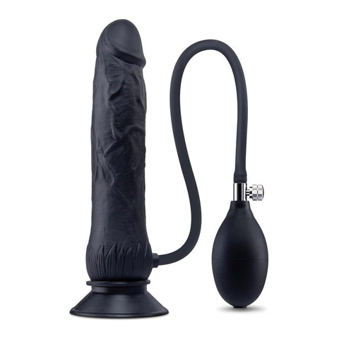 Size Up Inflatable Dildo with Balls Inflatable Dong - Inflatable Dildos and Vibrators
