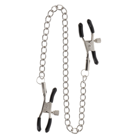 Adjustable Clamps With Chain by Scala - Nipple and Clit Clamps
