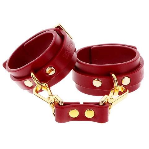 D-Ring Collar and Wrist Cuffs by Scala - Cuffs And Restraints