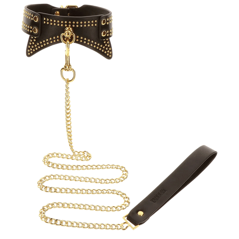 Studded Collar and Leash by Scala - Collars and Leads