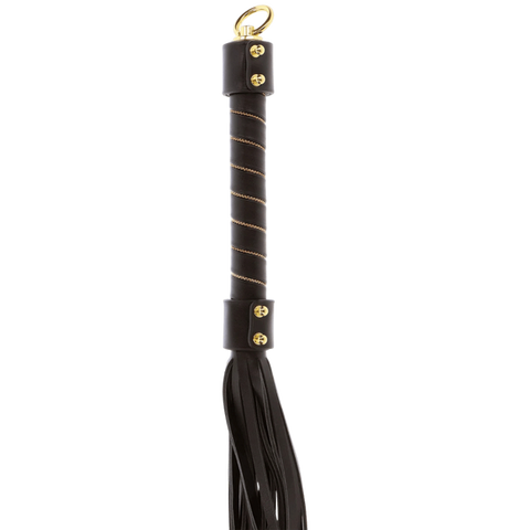 Studded Whip by Scala - Whips And Crops