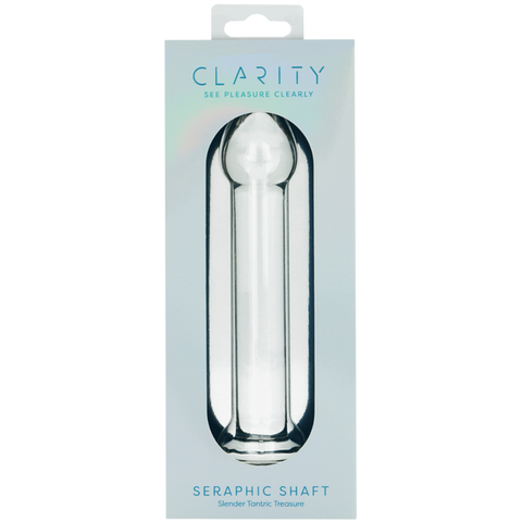 Glass Dildo Seraphic Shaft by Creative Conceptions - Glass Sex Toys