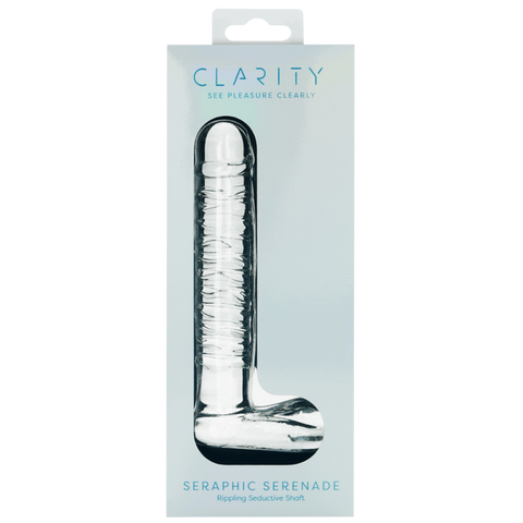 Glass Dildo Seraphic Serenade by Creative Conceptions - Glass Sex Toys