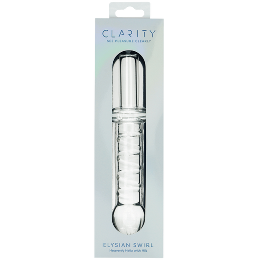 Creative Conceptions Elysian Swirl Handblown Glass Dildo