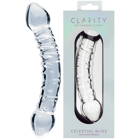 Glass Dildo Celestial Bliss by Creative Conceptions - Glass Sex Toys