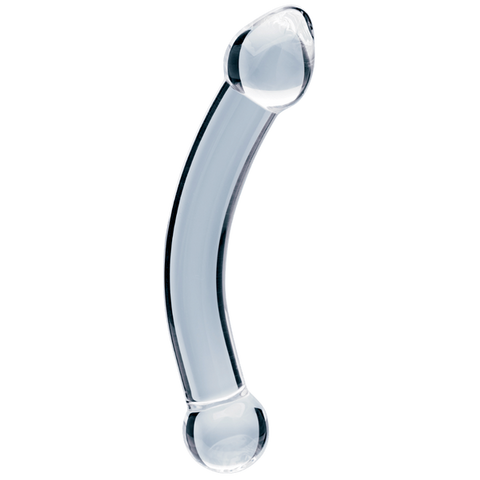 Glass Dildo Celestial Purity by Creative Conceptions - Glass Sex Toys