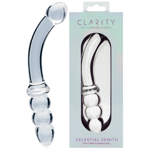 Glass Dildo Celestial Zenith by Creative Conceptions - Glass Sex Toys