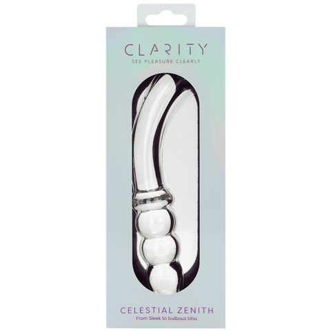 Glass Dildo Celestial Zenith by Creative Conceptions - Glass Sex Toys