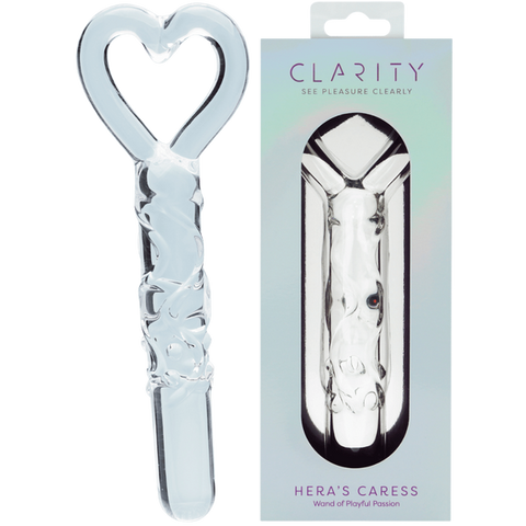 Glass Dildo Hera's Caress by Creative Conceptions - Glass Sex Toys