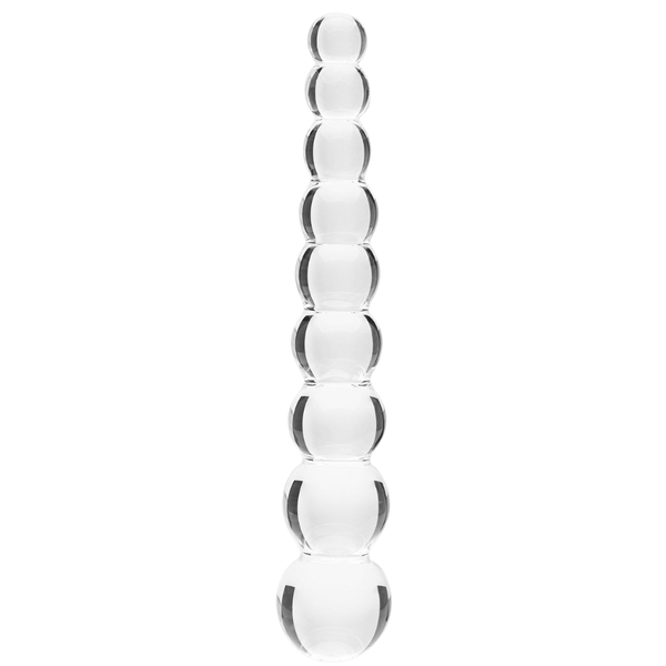 Creative Conceptions Elysian Pearls G-Spot Glass Dildo - Glass Sex Toys
