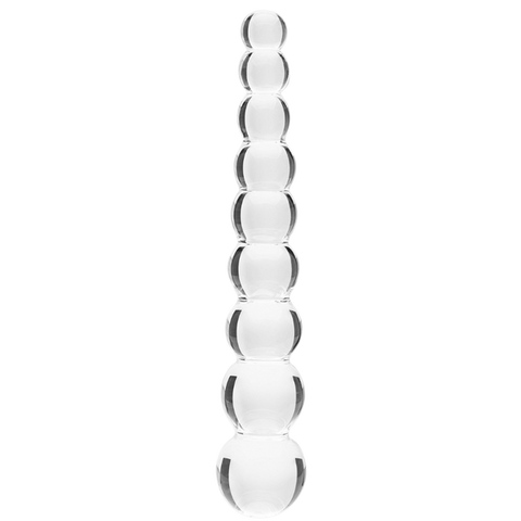 Glass Dildo Elysian Pearls by Creative Conceptions - Glass Sex Toys
