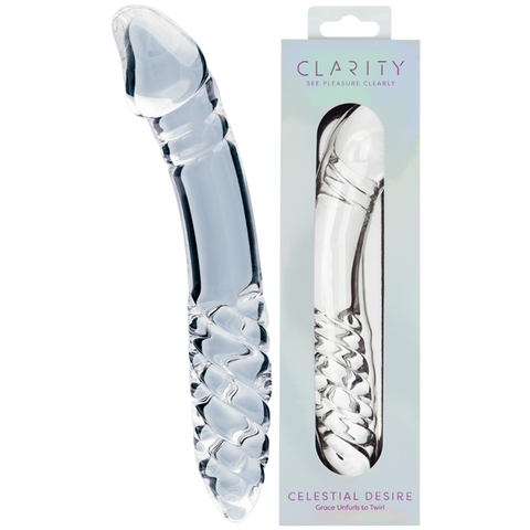 Glass Dildo Celestial Desire by Creative Conceptions - Glass Sex Toys