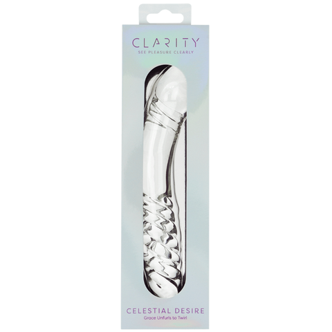 Glass Dildo Celestial Desire by Creative Conceptions - Glass Sex Toys