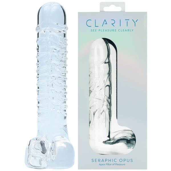 Creative Conceptions Seraphic Opus Handblown Glass Dildo - Glass Sex Toys