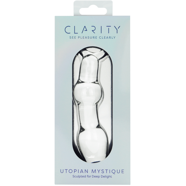 Creative Conceptions Utopian Mystique Glass Anal Dildo - Glass Sex Toys