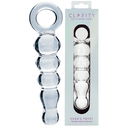 Glass Dildo Hera's Tryst by Creative Conceptions - Glass Sex Toys