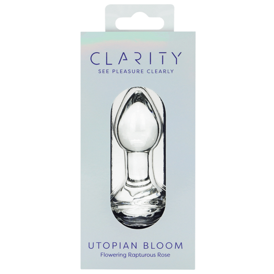 Creative Conceptions Utopian Bloom Glass Butt Plug