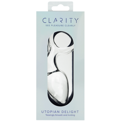 Glass Dildo Utopian Delight by Creative Conceptions - Glass Sex Toys