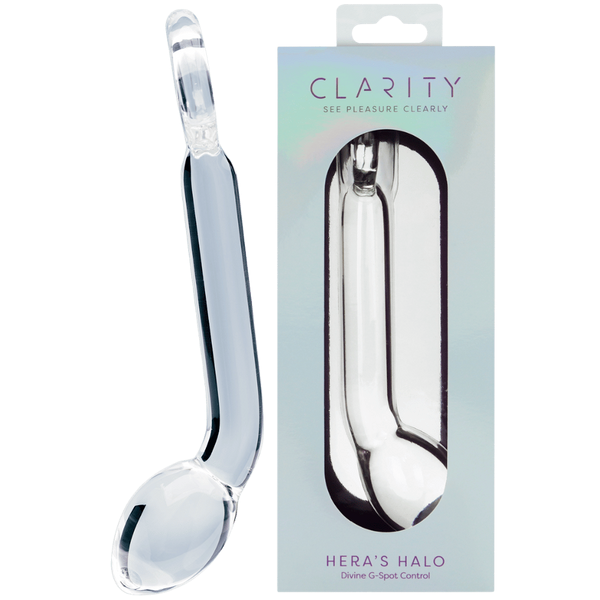 Creative Conceptions Heras Halo 6 Inch Glass Dildo - Glass Sex Toys