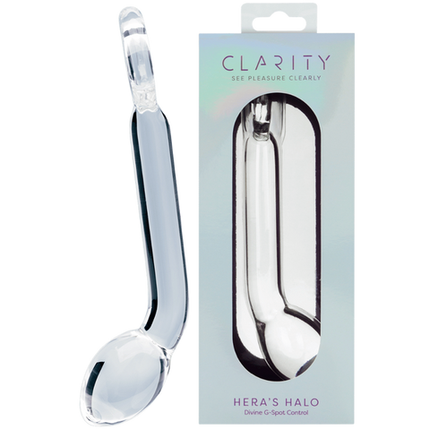 Glass Dildo Hera's Halo by Creative Conceptions - Glass Sex Toys
