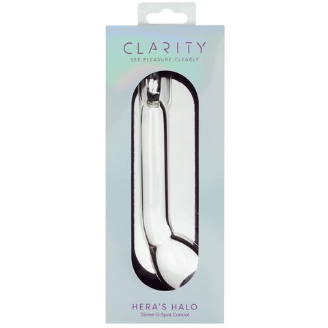 Glass Dildo Hera's Halo by Creative Conceptions - Glass Sex Toys