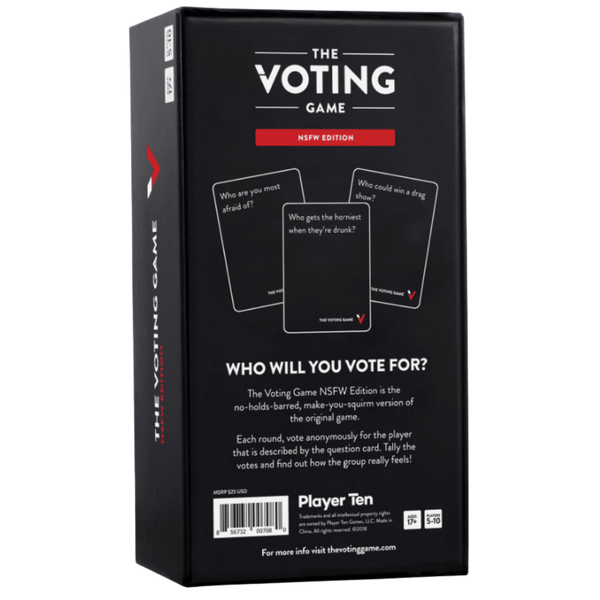 Creative Conceptions The Voting Adult Party Game - Sex Games, Coupons and Tricks